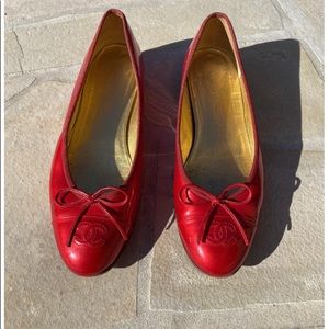 Chanel ballet flats